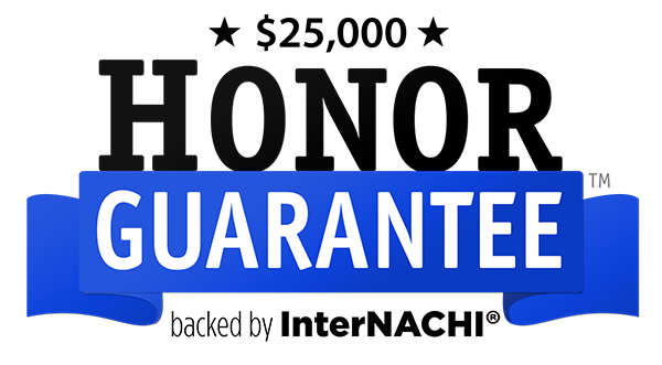 InterNACHI Certified $25,000 Honor Guarantee